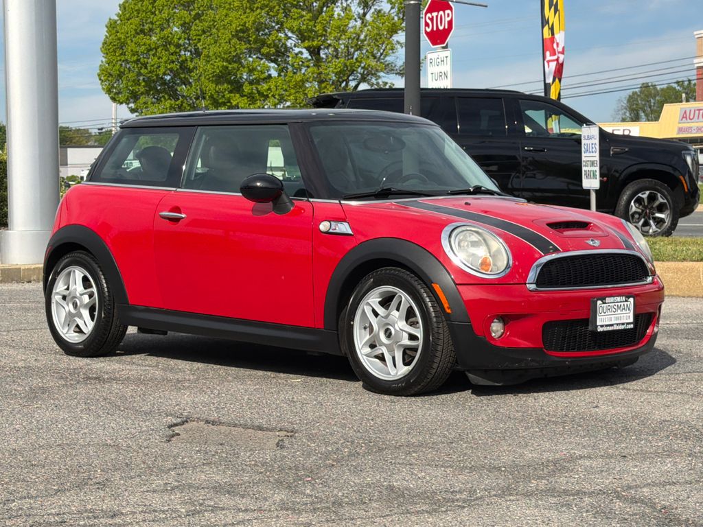 Chili Red 2009 MINI Cooper S Hatchback Front-Wheel Drive 6-Speed Automatic