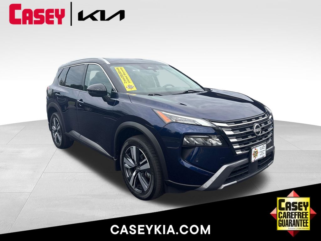 Deep Ocean Blue 2024 Nissan Rogue SUV / Crossover All-Wheel Drive Continuously Variable Transmission