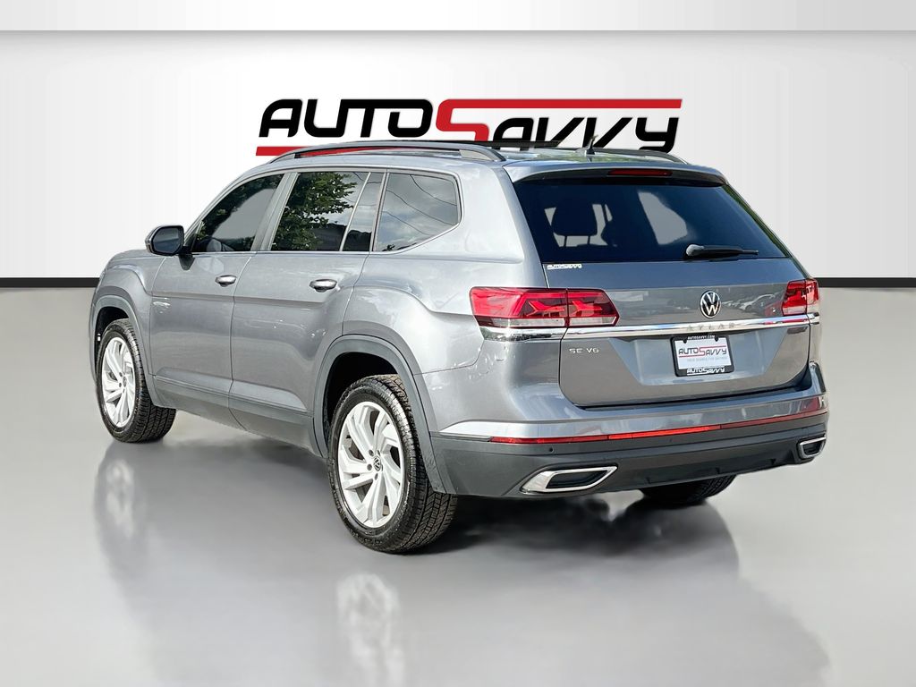 2021 Volkswagen Atlas 3.6L V6 SE w/Technology Gray at Bravo Nissan