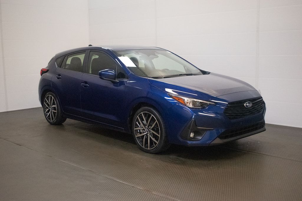 Sapphire Blue Pearl 2026 Subaru Impreza Wagon All-Wheel Drive Continuously Variable Transmission