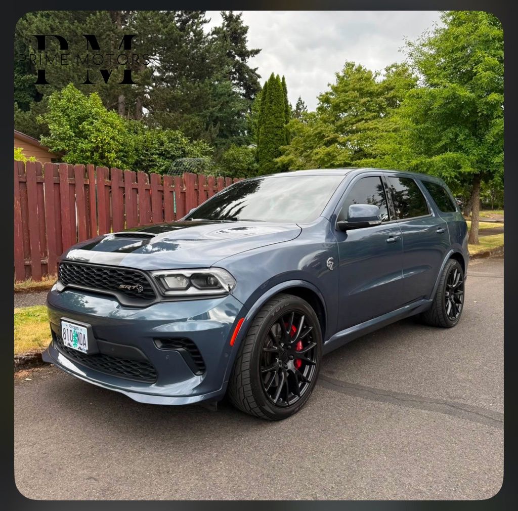 Reactor Blue Pearlcoat 2021 Dodge Durango SUV / Crossover All-Wheel Drive 8-Speed Automatic