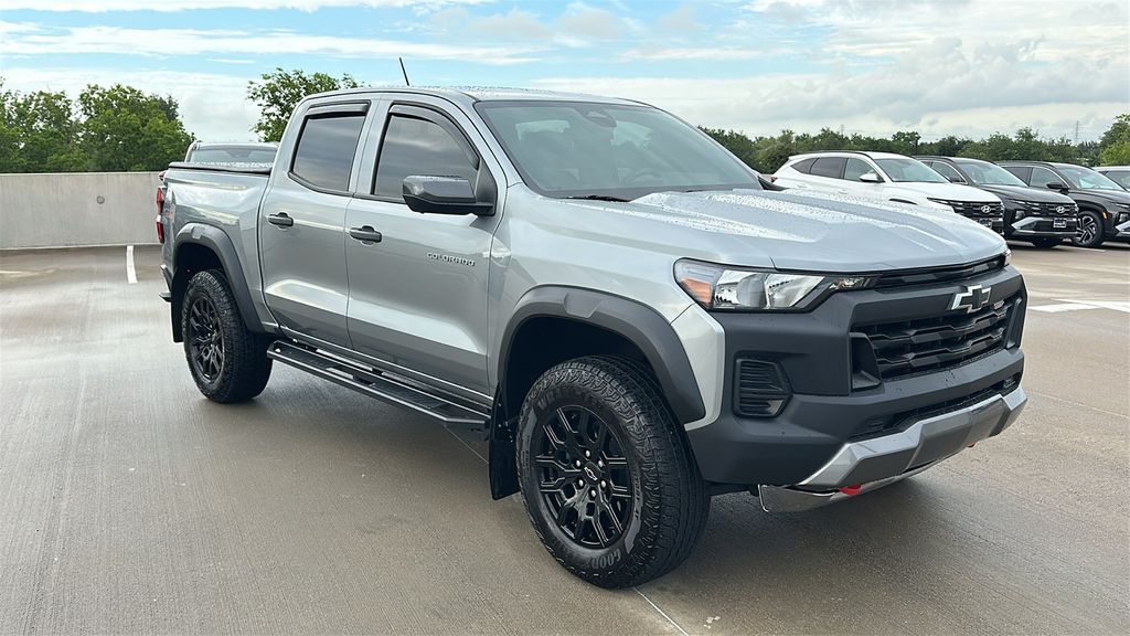 2025 Chevrolet Colorado Trail Boss Gray at Classic Elite Chevrolet Sugar Land