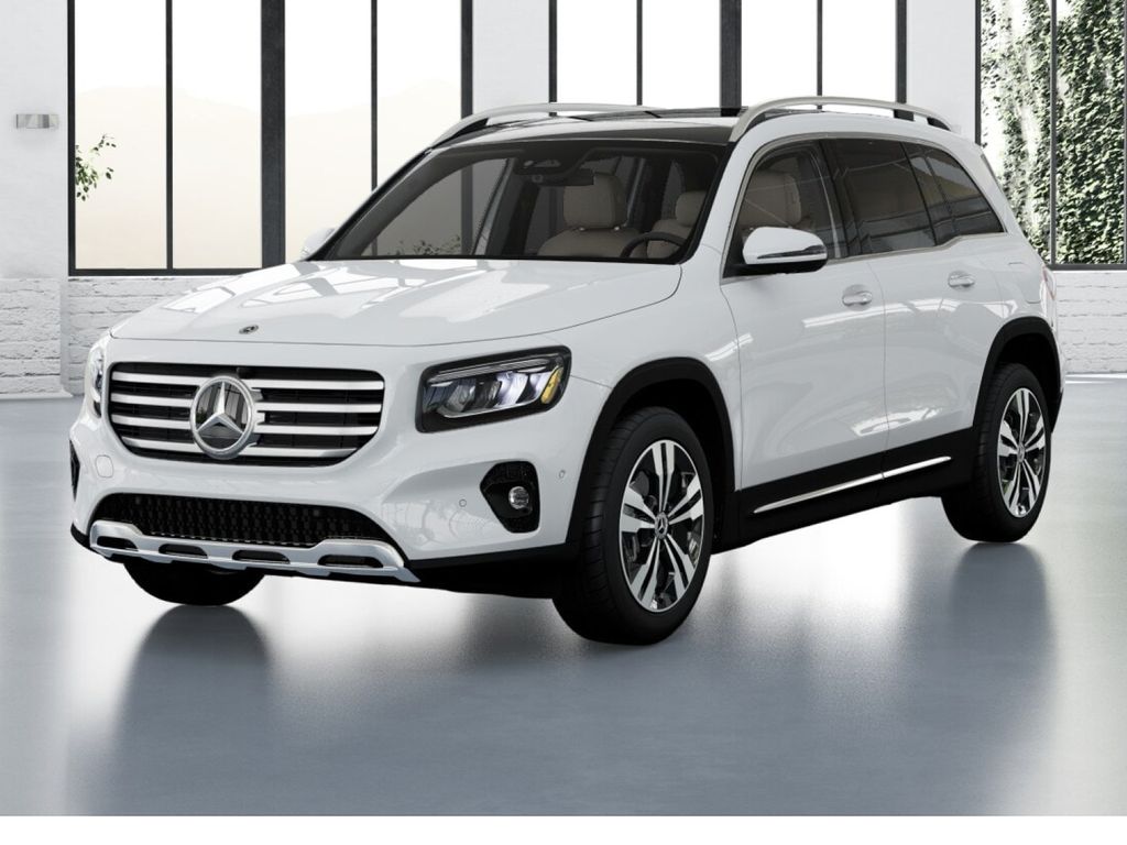 Polar White 2026 Mercedes-Benz GLB SUV / Crossover All-Wheel Drive 8-Speed Dual Clutch