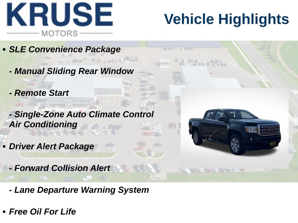 2016 GMC Canyon SLE