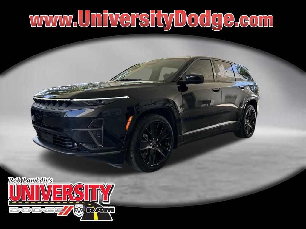 Diamond Black 2024 Jeep Wagoneer S SUV / Crossover Four-Wheel Drive 1-Speed Automatic