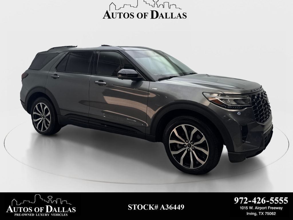 Gray Metallic 2025 Ford Explorer SUV / Crossover Rear-Wheel Drive Automatic