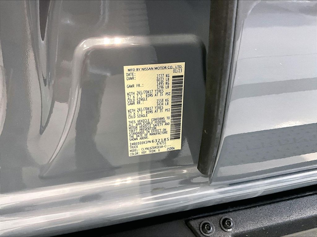 2023 Nissan Frontier — photo 27