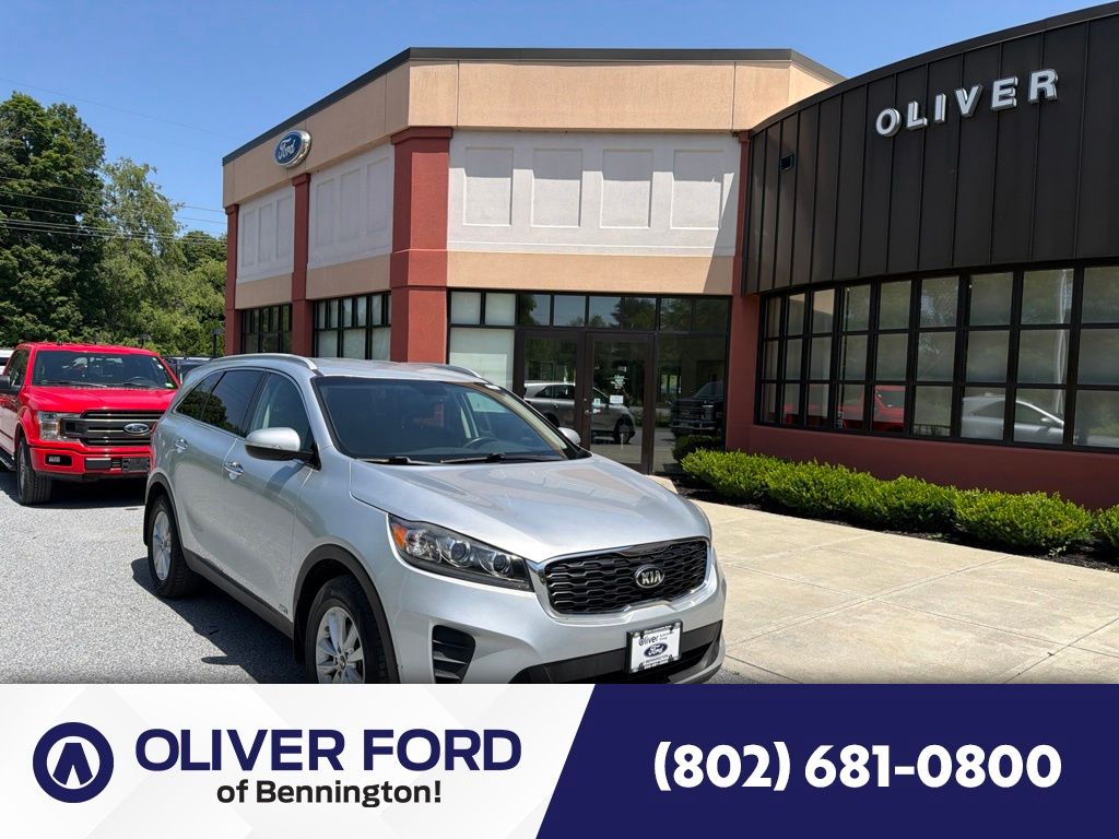 Sparkling Silver 2019 Kia Sorento SUV / Crossover All-Wheel Drive 6-Speed Automatic