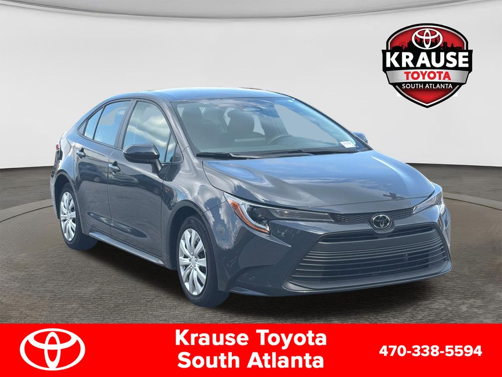 Underground 2025 Toyota Corolla Sedan Front-Wheel Drive Continuously Variable Transmission