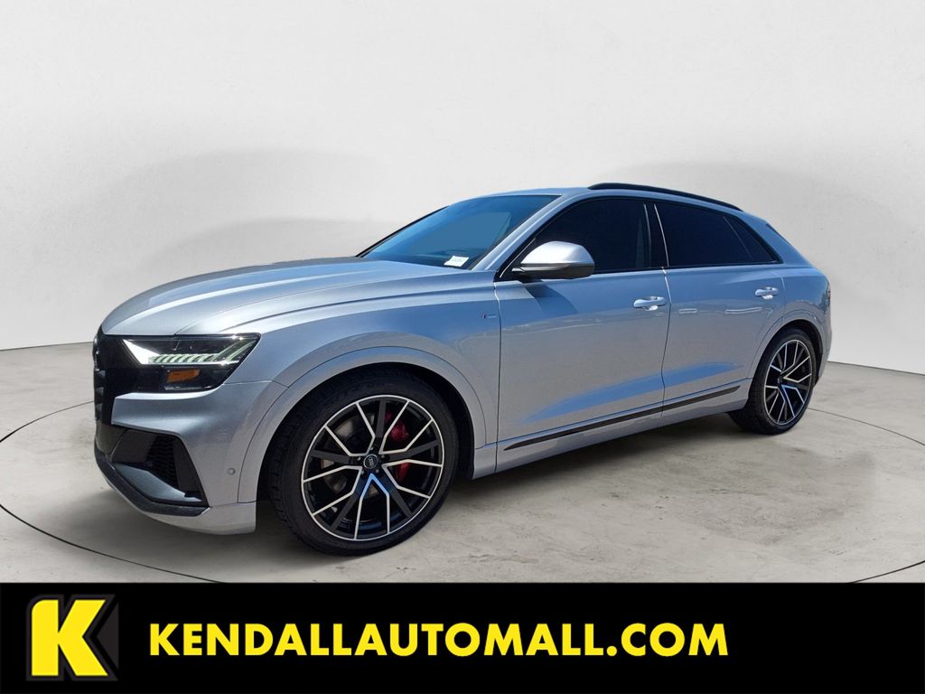 Silver Metallic 2020 Audi Q8 quattro Prestige 55 TFSI SUV / Crossover All-Wheel Drive 8-Speed Automatic