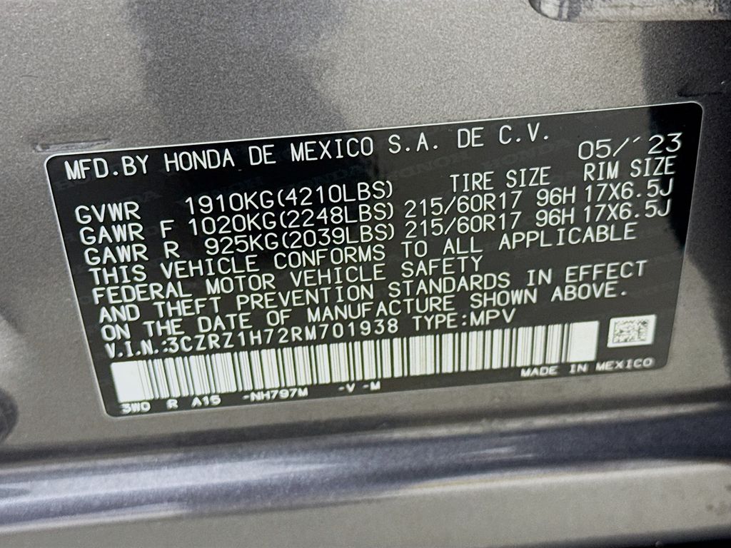 Used Car 2024 Honda Hr-v  Ex-l For Sale Under $30,000 In Austin, Texas
