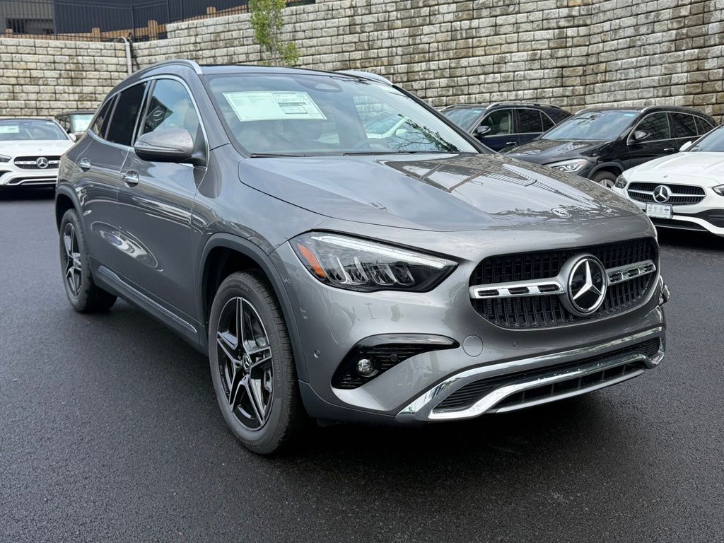Gray (Mountain Grey Metallic) 2026 Mercedes-Benz GLA SUV / Crossover All-Wheel Drive 8-Speed Dual Clutch