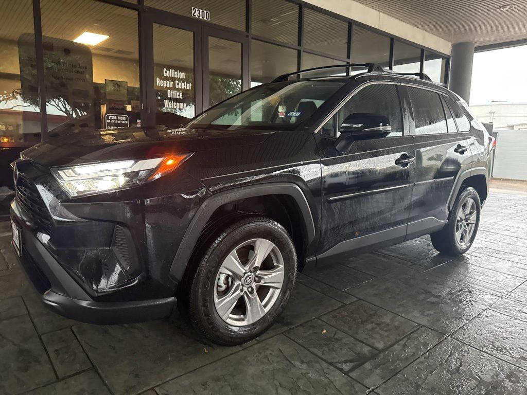 Midnight Black Metallic 2025 Toyota RAV4 XLE FWD SUV / Crossover Front-Wheel Drive 8-Speed Automatic
