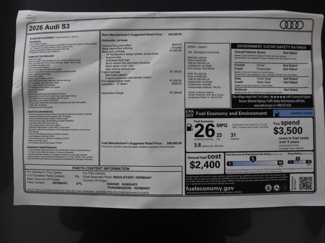 Thumbnail: 2026 Audi S3 - 9