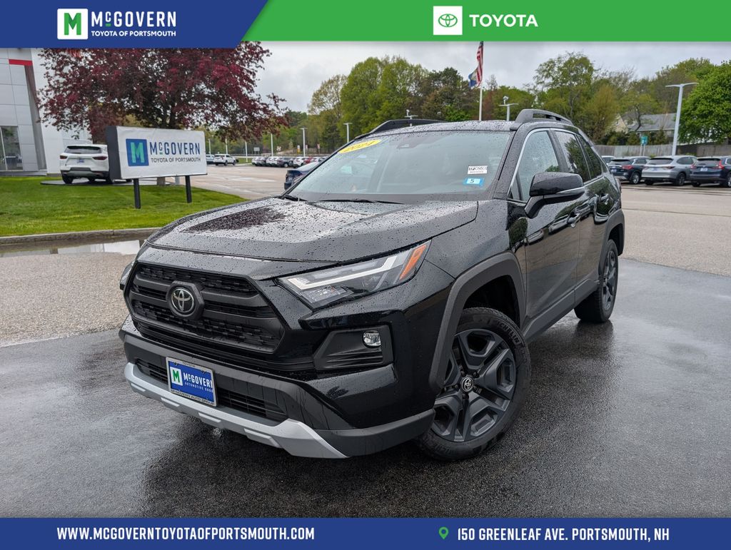 Midnight Black Metallic 2024 Toyota RAV4 SUV / Crossover All-Wheel Drive 8-Speed Automatic