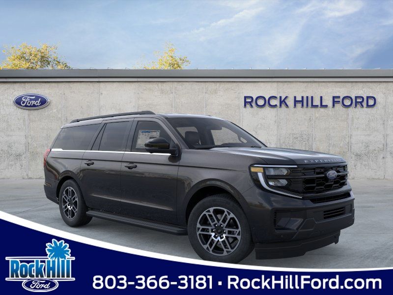 Black Metallic 2026 Ford Expedition MAX Active 4WD SUV / Crossover Four-Wheel Drive Automatic