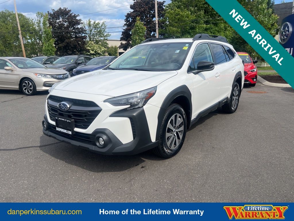 Crystal White Pearl 2024 Subaru Outback Premium AWD SUV / Crossover All-Wheel Drive Continuously Variable Transmission