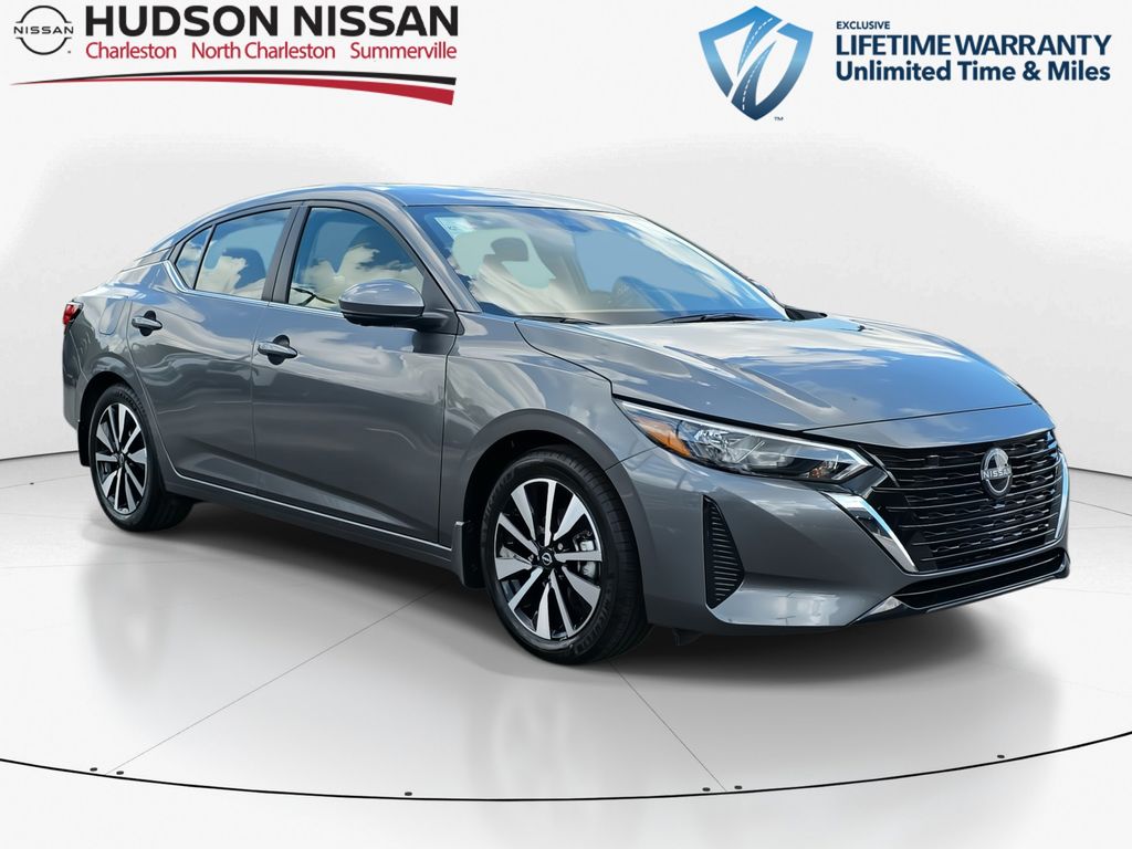 2025 Gun Metallic Nissan Sentra SV FWD Sedan