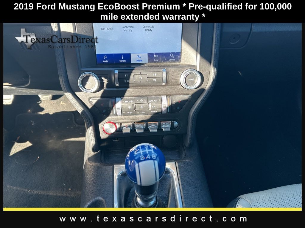 2019 Ford Mustang EcoBoost Premium 10