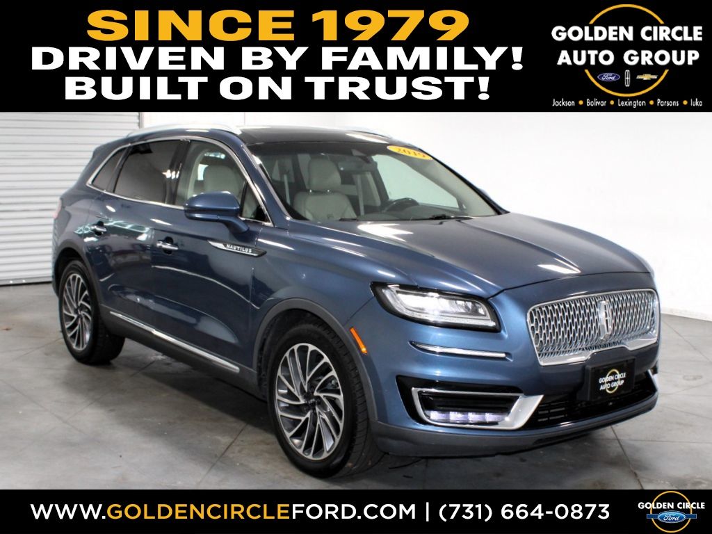 Blue Diamond Metallic 2019 Lincoln Nautilus SUV / Crossover Front-Wheel Drive 8-Speed Automatic