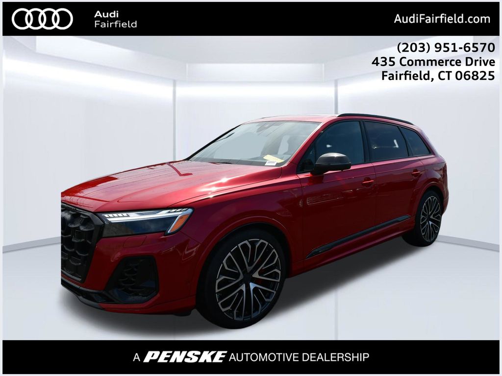 Chili Red Metallic 2026 Audi SQ7 SUV / Crossover All-Wheel Drive 8-Speed Automatic