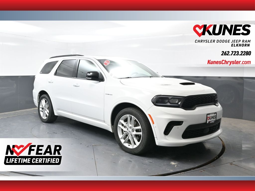 White Knuckle Clearcoat 2025 Dodge Durango SUV / Crossover All-Wheel Drive 8-Speed Automatic
