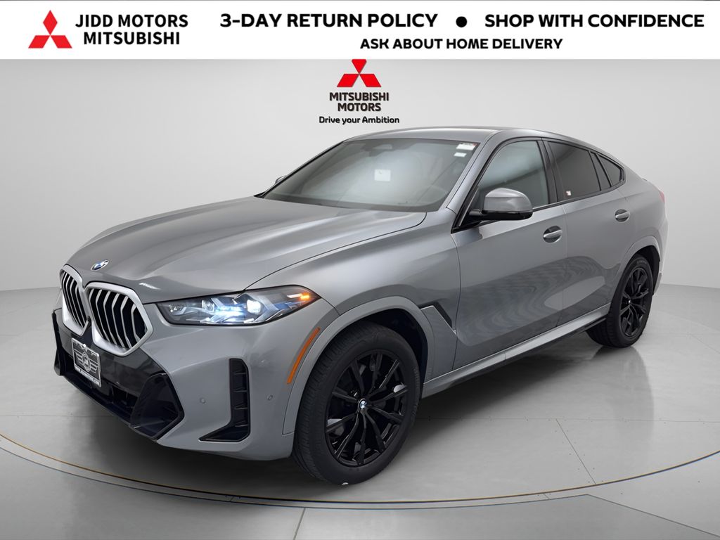 Gray Metallic 2025 BMW X6 SUV / Crossover All-Wheel Drive 8-Speed Automatic