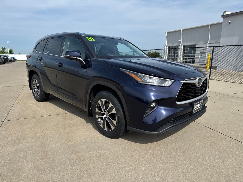 Blueprint 2020 Toyota Highlander XLE AWD SUV / Crossover All-Wheel Drive 8-Speed Automatic