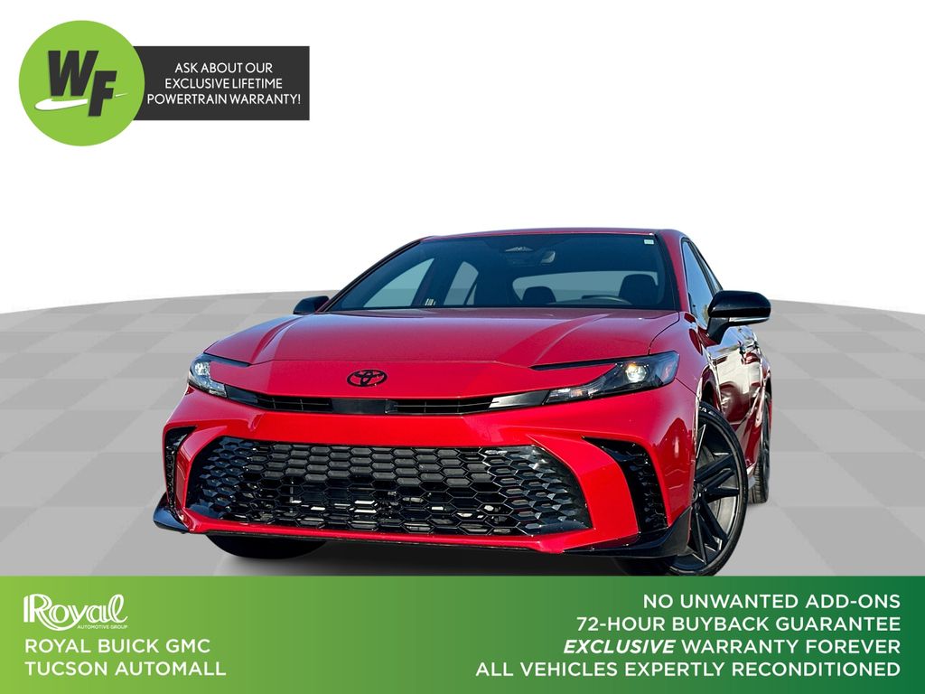 Supersonic Red 2026 Toyota Camry Sedan Front-Wheel Drive Continuously Variable Transmission