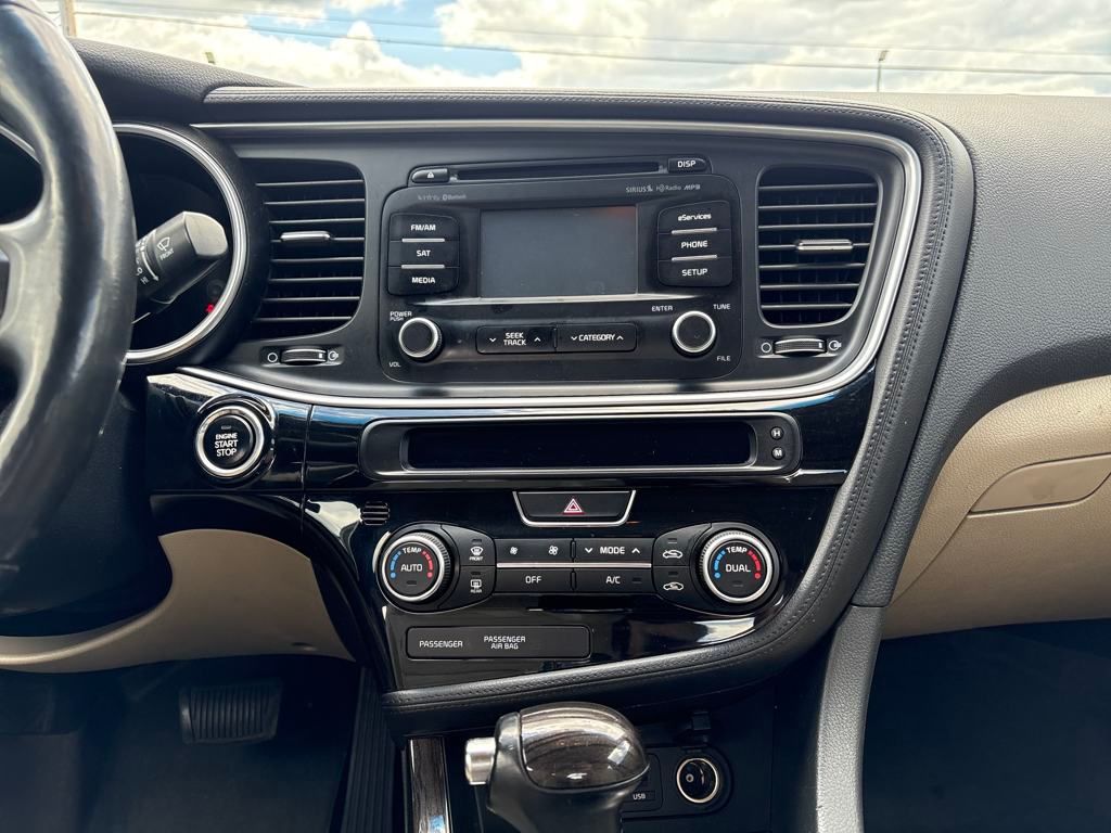 2015 Ebony Black Kia Optima EX FWD Sedan