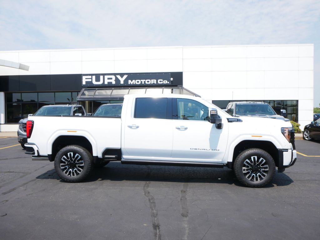 Summit White 2026 GMC Sierra 3500HD Pickup Truck Four-Wheel Drive Automatic