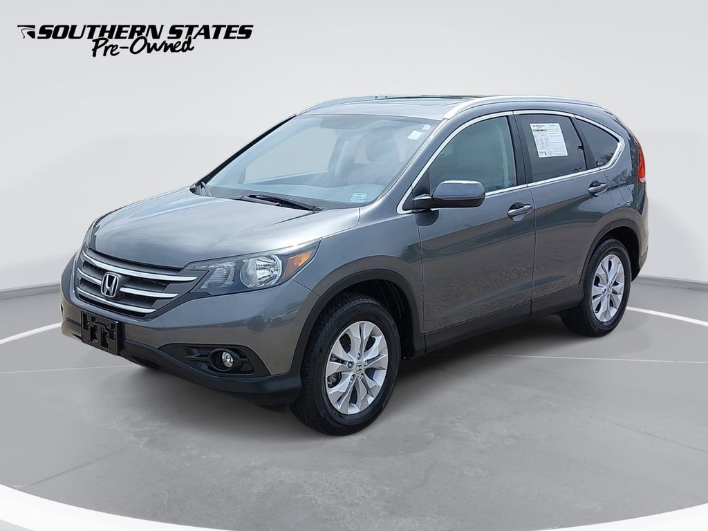 Polished Metal Metallic 2012 Honda CR-V EX-L AWD SUV / Crossover All-Wheel Drive 5-Speed Automatic
