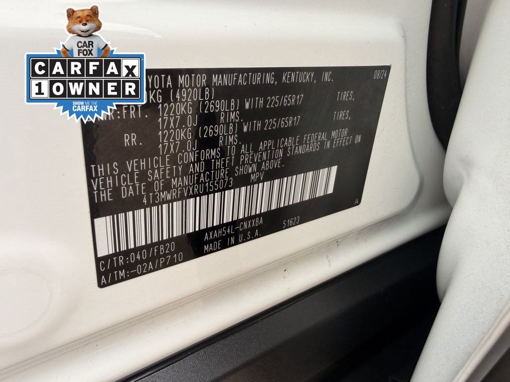 2024 Toyota RAV4 Hybrid LE White at Classic Elite Chevrolet Sugar Land