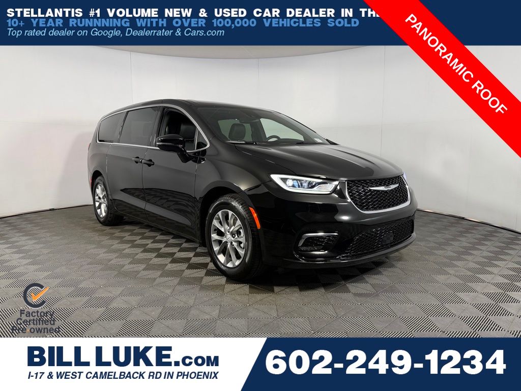 Diamond Black Crystal Pearlcoat 2026 Chrysler Pacifica Limited FWD Minivan Front-Wheel Drive 9-Speed Automatic