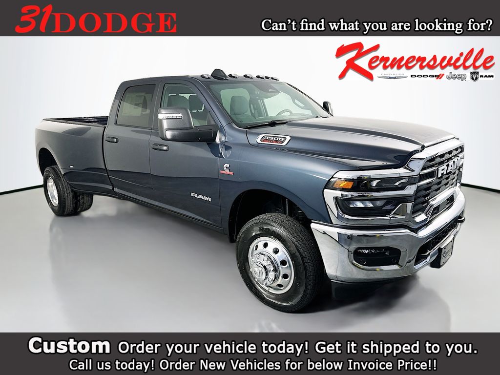 Blue Metallic 2026 RAM 3500 Pickup Truck Four-Wheel Drive Automatic