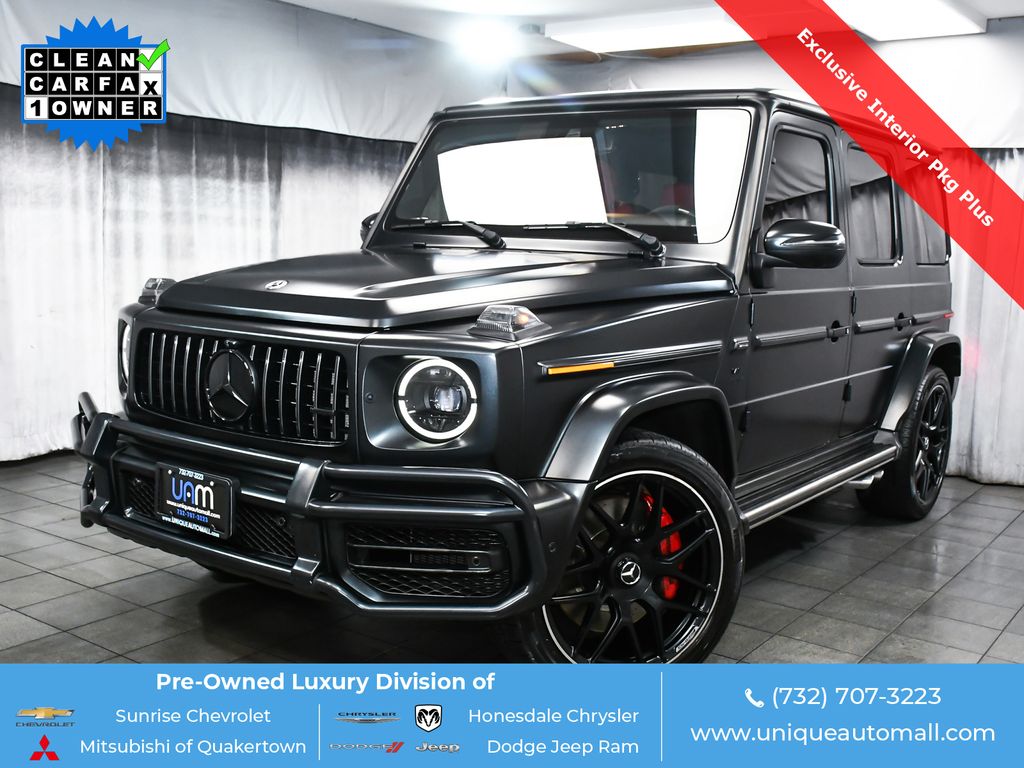 designo Night Black Magno 2021 Mercedes-Benz G-Class AMG G 63 4MATIC SUV / Crossover All-Wheel Drive 9-Speed Automatic