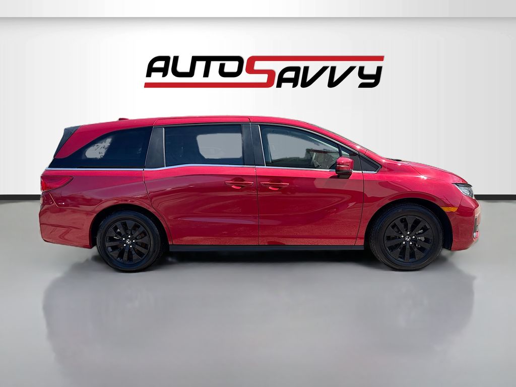 2025 Honda Odyssey EX-L Red at Shottenkirk Kia Fort Bend