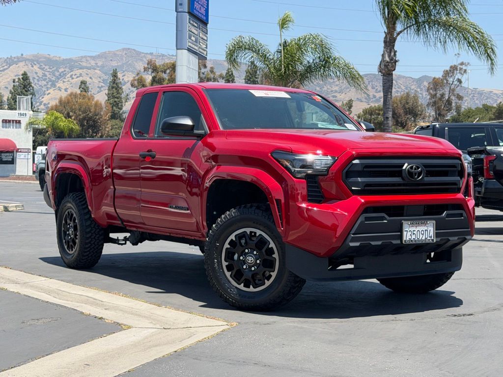 Supersonic Red 2024 Toyota Tacoma SR XtraCab LB RWD Pickup Truck 4X2 8-Speed Automatic