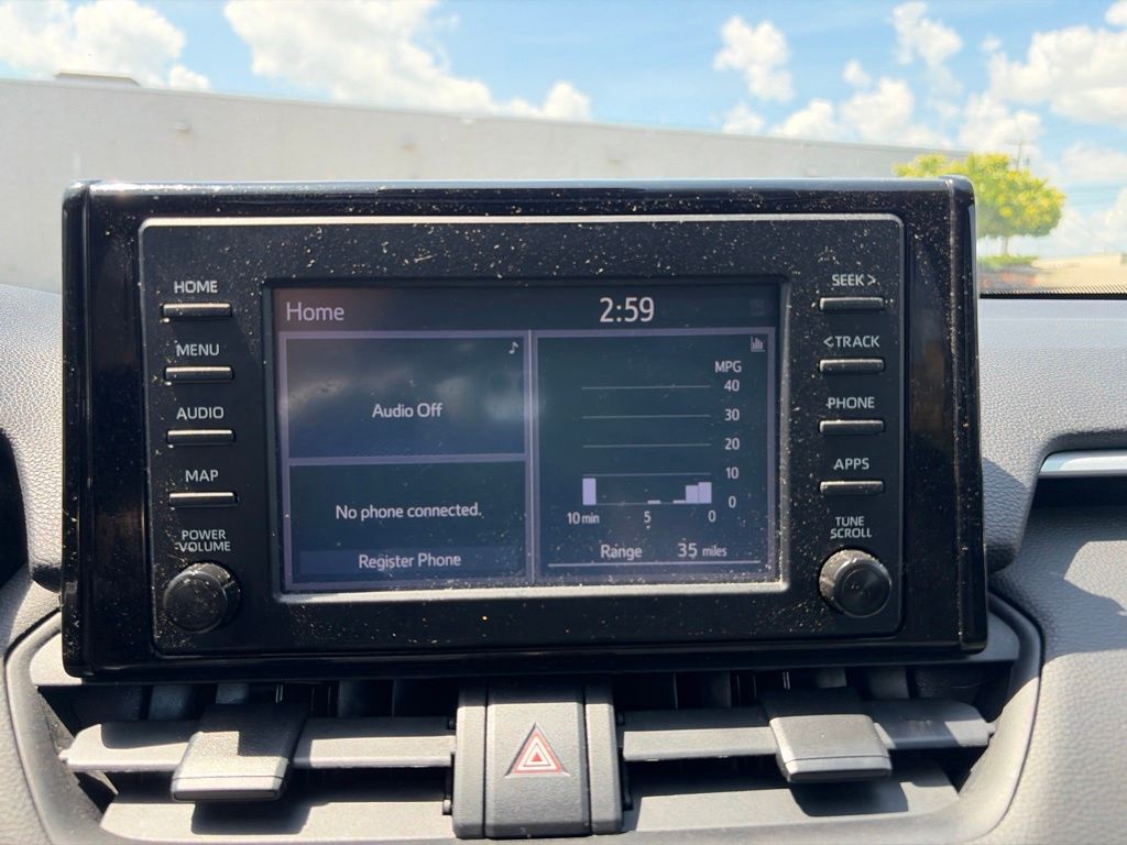 2019 Toyota RAV4 XLE Silver at John Sisson Motors