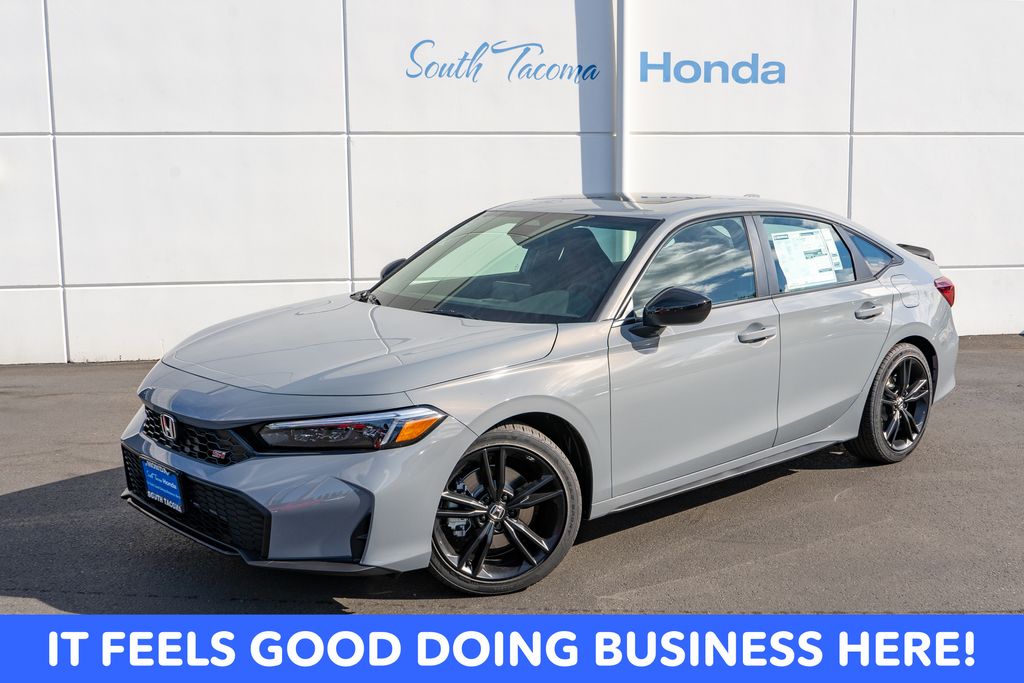 Urban Gray Pearl 2026 Honda Civic Si FWD Sedan Front-Wheel Drive 6-Speed Manual