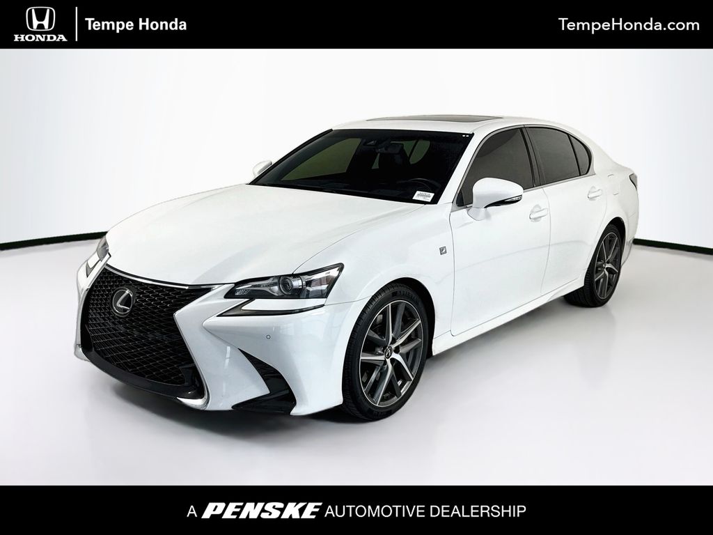 Ultra White 2017 Lexus GS Sedan Rear-Wheel Drive 8-Speed Automatic