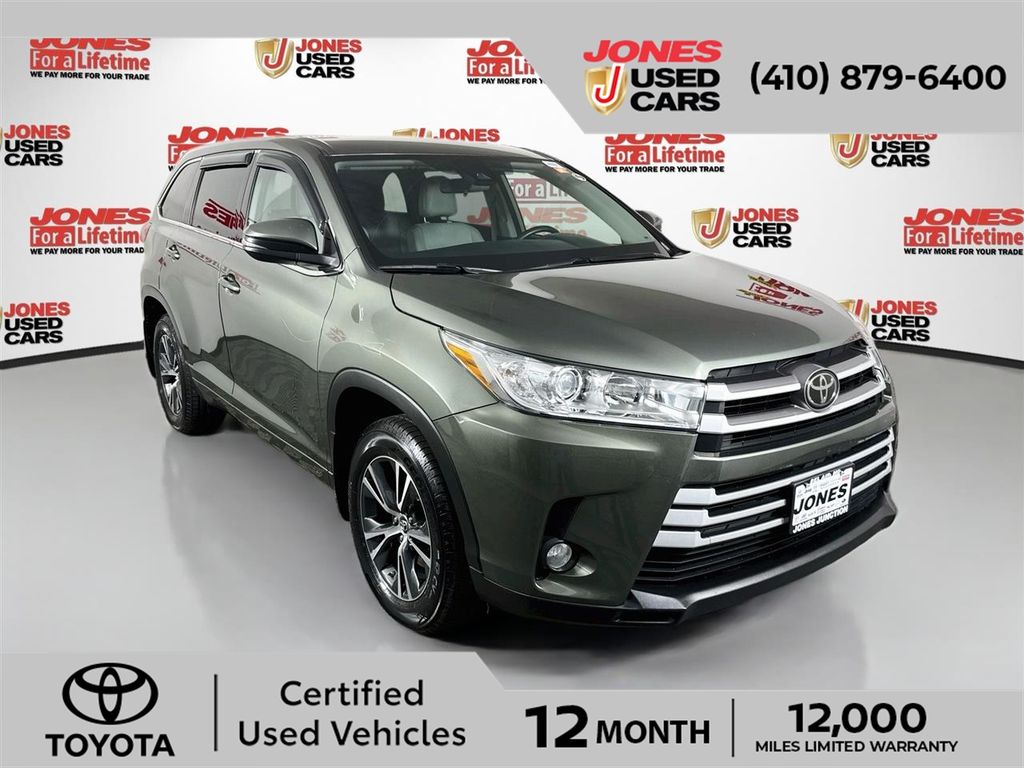 Jade Metallic 2018 Toyota Highlander SUV / Crossover All-Wheel Drive 8-Speed Automatic