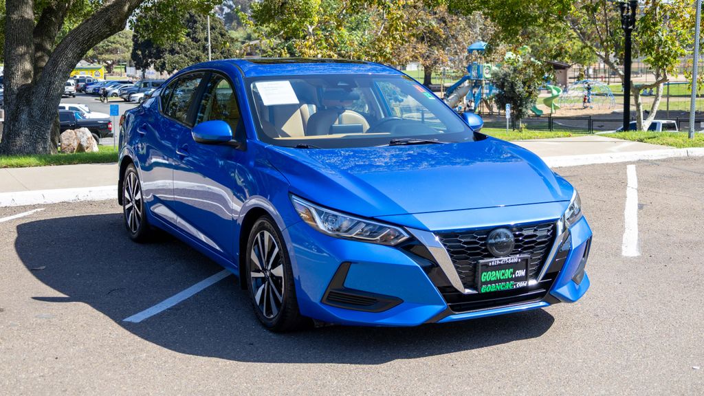 Used 2022 Nissan Sentra SV 4D Sedan