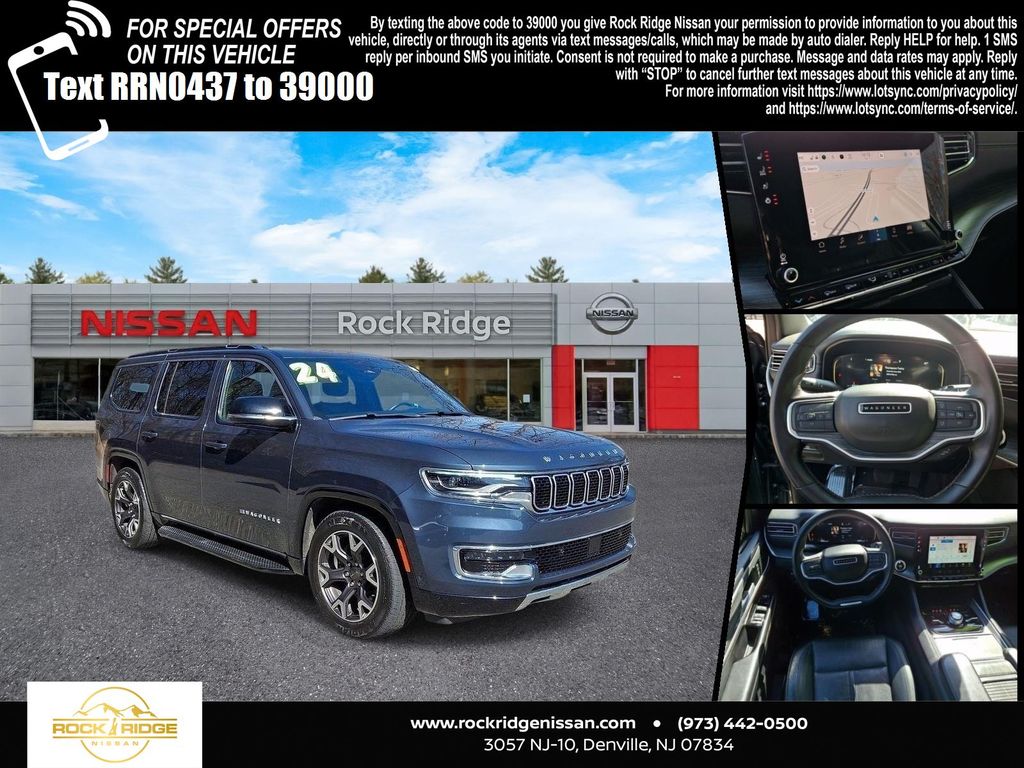 River Rock 2024 Jeep Wagoneer SUV / Crossover Four-Wheel Drive 8-Speed Automatic