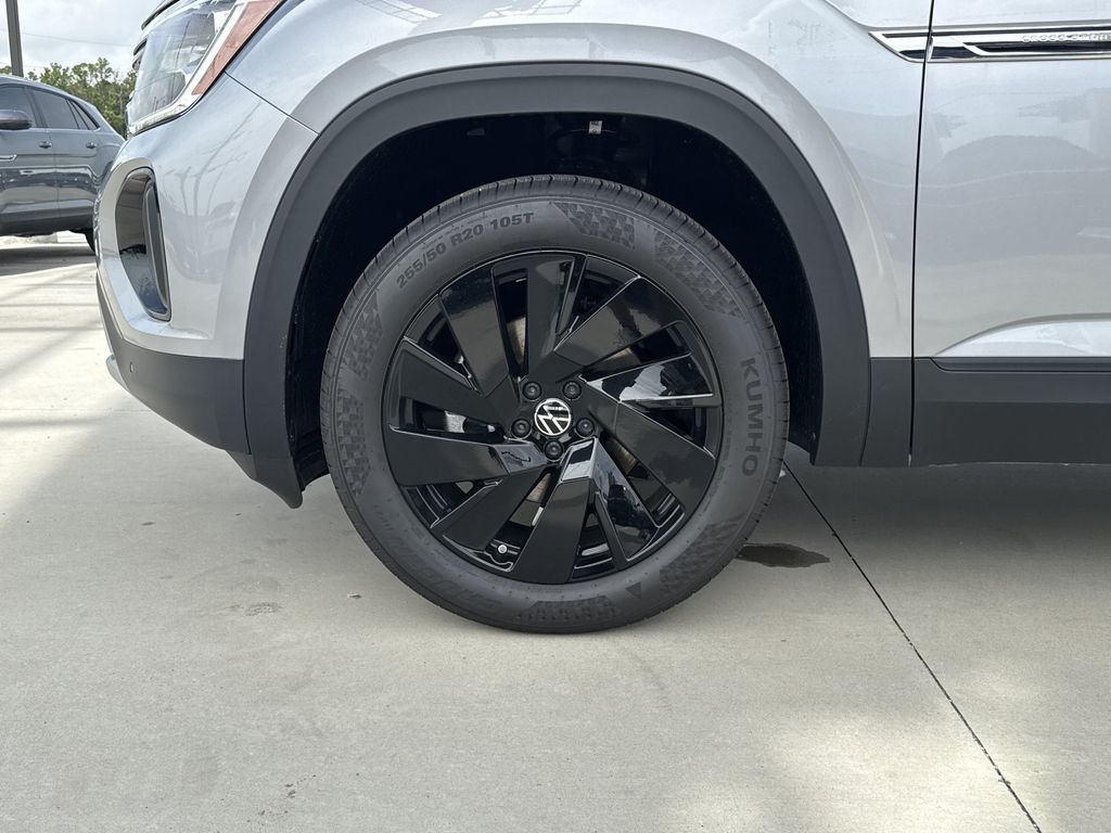 2026 Volkswagen Atlas Cross Sport 2.0T SE w/Technology Silver at DeMontrond Automotive Group