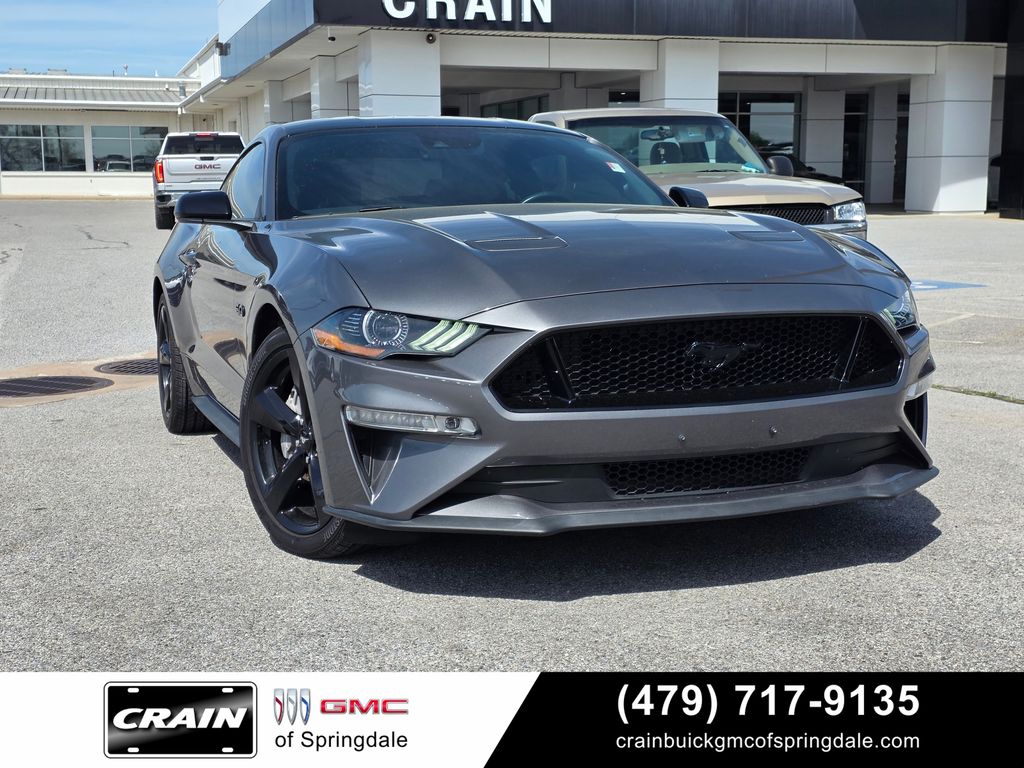 Gray Metallic 2021 Ford Mustang GT Premium Coupe RWD Coupe Rear-Wheel Drive 6-Speed Manual