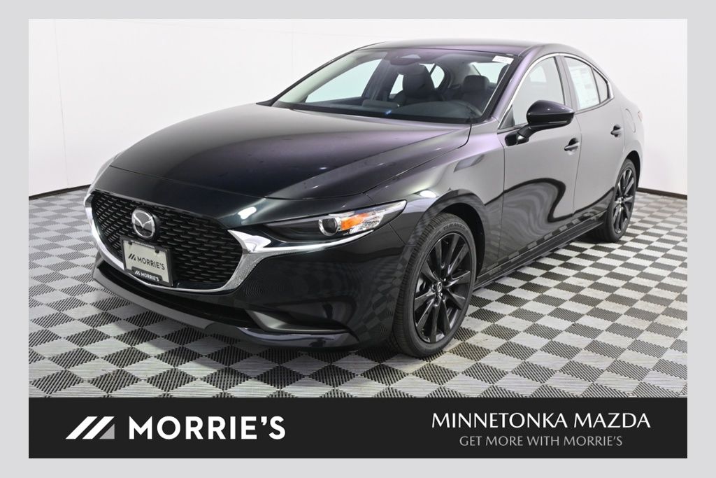 Jet Black 2026 Mazda MAZDA3 Sedan Front-Wheel Drive 6-Speed Automatic