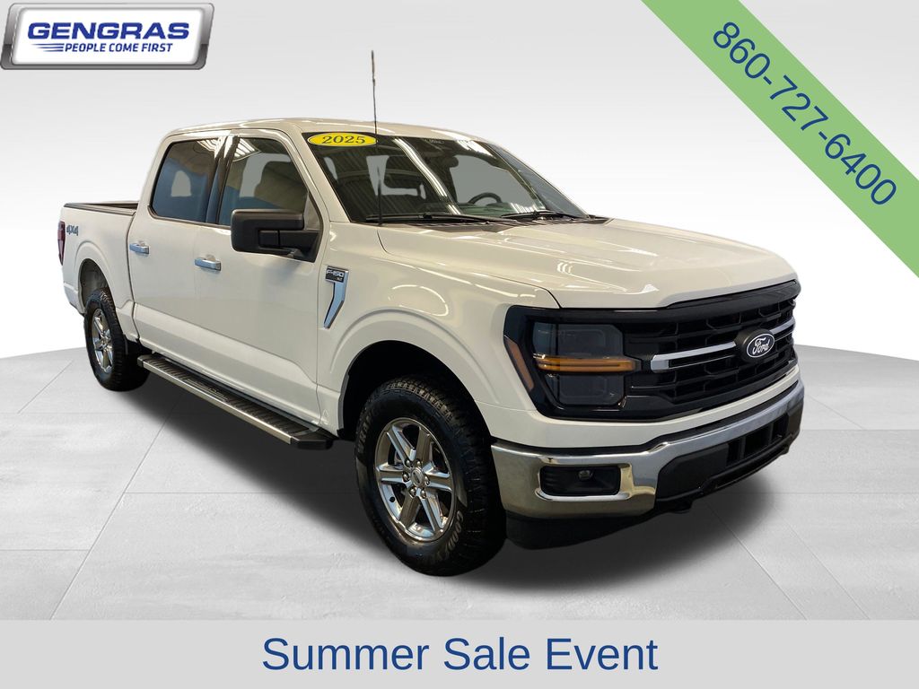 Oxford White 2025 Ford F-150 Pickup Truck Four-Wheel Drive Automatic