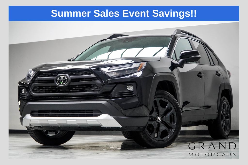 Midnight Black Metallic 2024 Toyota RAV4 SUV / Crossover All-Wheel Drive 8-Speed Automatic
