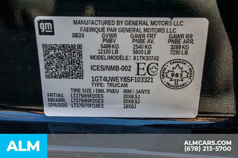 Used 2025 Black GMC Denali image 60